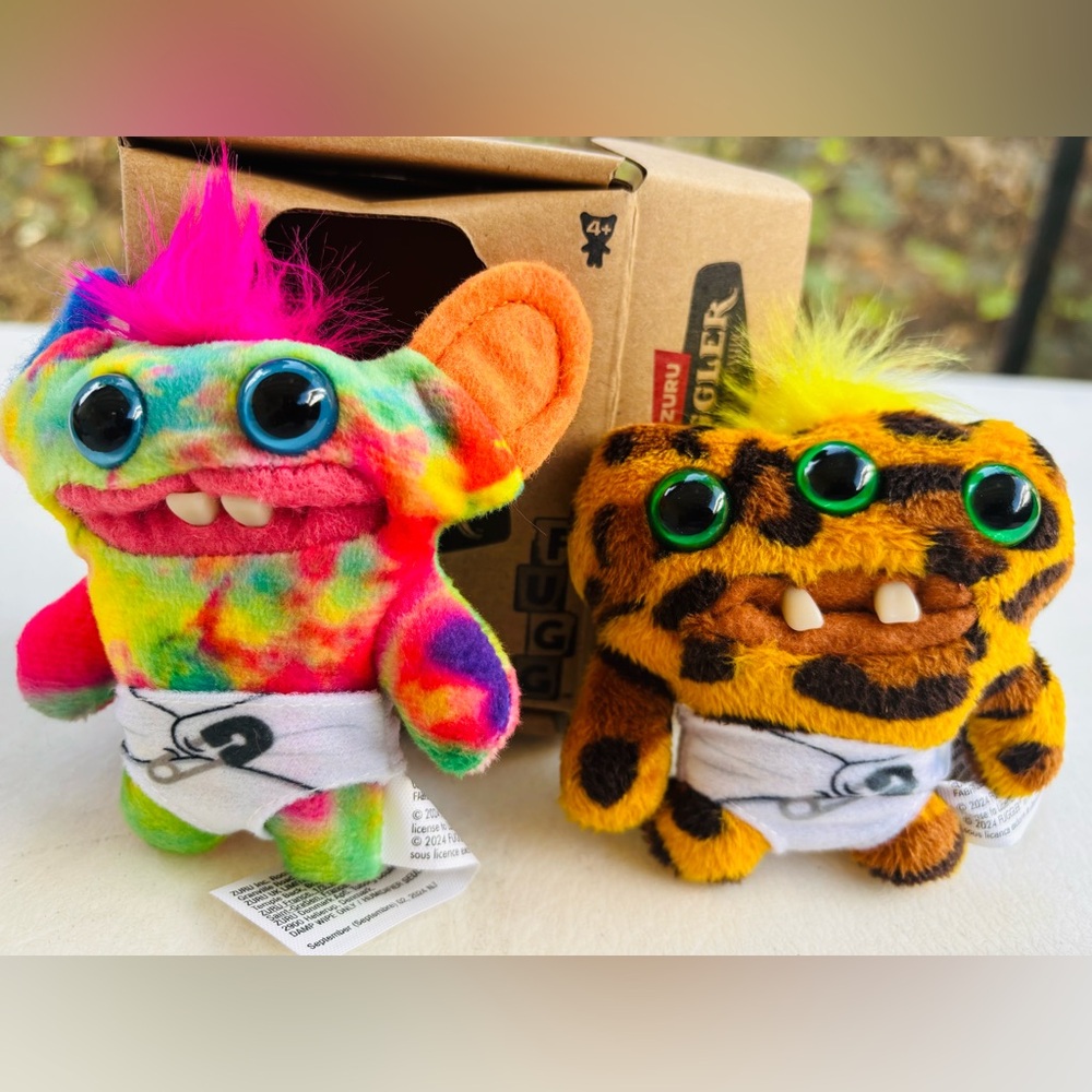 Zuru Fuggler Colorful Monster Plush Toy